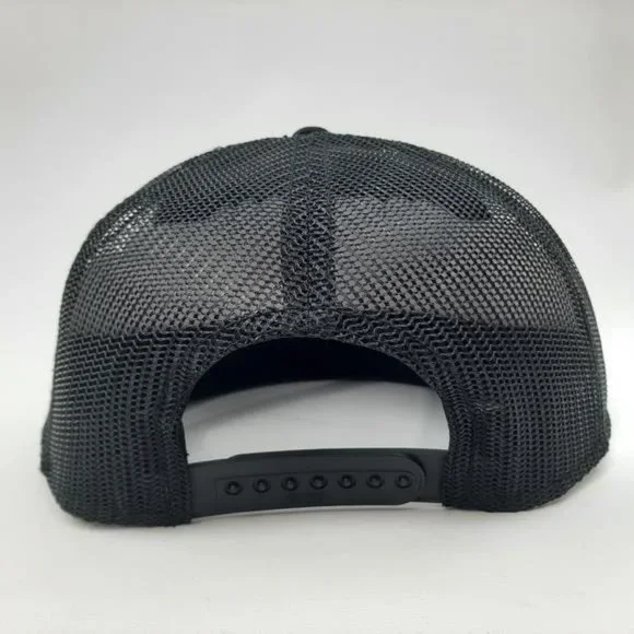 American Biker Retro Willy G Embroider Flat Bill Trucker Mesh Snapback Harley HD - Picture 3 of 8